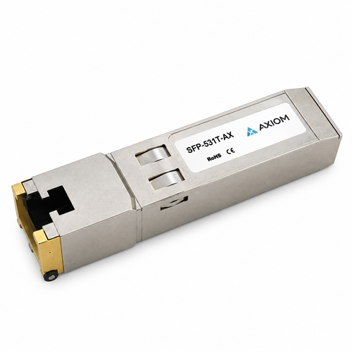Axiom SFP-531T-AX 10GBASE-T SFP+ transceiver compatible with Gigamon